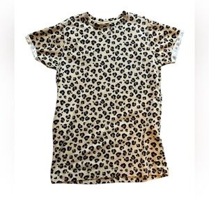 Leopard Print Women’s Jersey Dress